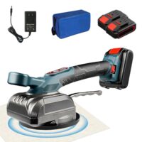 Hochwertiger Fliesenvibrator mit 5 Gangen Einstellbare Geschwindigkeit und 100kg Adsorption für die Verlegung von 30-260cm breiten Wandfliesen und kleinen Bodenfliesen