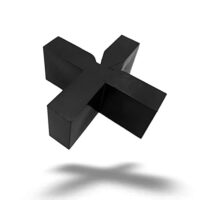 Fugenkreuze in verschiedenen Größen für das Verlegen von Terrassenplatten und Fliesen, witterungsbeständig aus Kunststoff hergestellt.