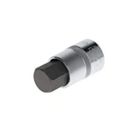 Schraubenziehereinsatz, Werkzeug für Innensechskant-Schrauben mit 19 mm Schlüsselweite und 1/2" Vierkanten-Antrieb