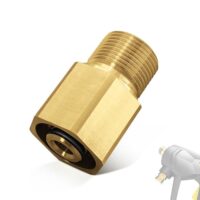 Hochdruckreiniger-Adapter aus Messing für Kärcher Easy!Lock TR22 auf M22 x 1,5 AG - Hochdruckzubehör für Reinigung und Gartenpflege