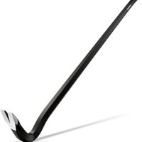 Brecheisen für Nägel, Nageleisen aus Spezialstahl, optimale Hebelwirkung, Biegefest