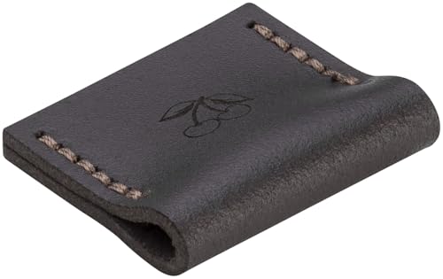 Schutz für Stechbeitel und Zimmermannsbeitel aus Leder, Messerschutz mit perfekter Passform für 22-26 mm Klingenbreite und NERO in 20 & 22 mm