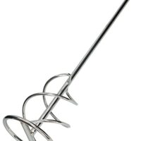 Hochwertiger Mörtelrührer mit spiralförmiger Spitze für Zement, Putz, Gips und Farben - ideal für die Industrie und private Nutzung