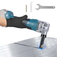 Blechknabber Akku mit Makita 18V Kompatibilität, 950W elektrische Blechschere, Knabber 1900SPM, Metallknabber 3-stufige Einstellung zum Edelstahl, Eisen und Aluminium