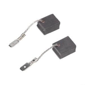 Kohlebürsten Ersatzteile für METABO Elektrowerkzeuge WE17-125, WE17-150, WE19-180 und WEPBA17-125 Motor Reparatursatz mit Drahtfedern 2 Stück Set