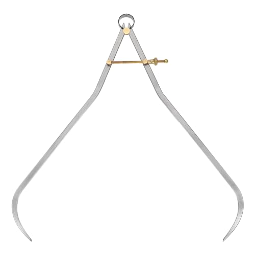 Federgelenk-Schublehre aus Kohlenstoffstahl mit Messing-Drehpunkt für Metallbearbeitung und Zeichnen