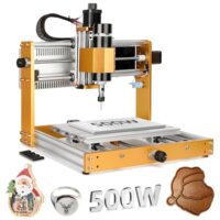 LUNYEE 500 W Ganzmetall CNC Fräsmaschine, 3018 Pro Max CNC Holzfräse, 3-Achsen-Metall fräsmaschine zum Schneiden von Holz, Acryl, MDF, PCB Kunststoff