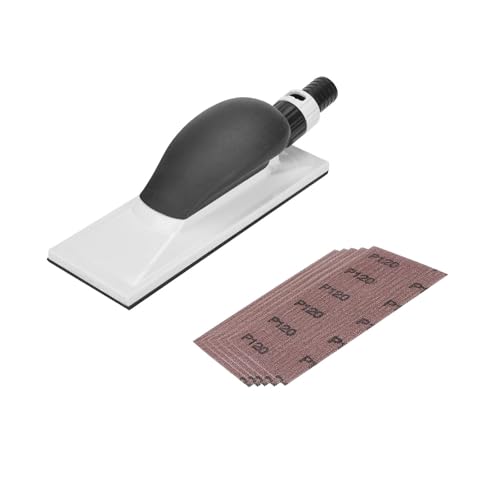 Hochwertiger Handschleifer mit Absaugung für Trockenbau, Holzpolitur und Gebäudereinigung