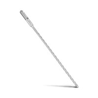 Hochwertiger Betonbohrer mit 4 Hartmetall Schneiden und Doppelwendel für die Arbeit an harten Materialien wie Stein, Beton, Naturstein und Ziegelmauer