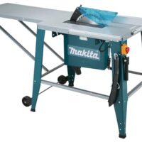 Hochwertige Makita 2712 Tischkreissäge mit einer Schneidebreite von 315 mm und einem Motorleistung, ideal für Holzbearbeitung und Metallverarbeitung