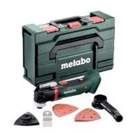 Metabo Akku-Multitool MT 18 LTX - universelles Werkzeug für verschiedene Arbeiten im Heimwerken, Sägen, Schleifen, Schaben und Raspeln verschiedenster Materialien, ohne Akku und Ladegerät