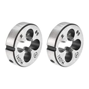 Hochwertiges Metrisches Rund Schneideisen für Gewinden und Metallteile, aus legiertem Werkzeugstahl hergestellt mit M10 X 1 Gewinde