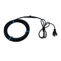 Energie sparendes Wasserschutz-Kit mit integriertem Thermostat, ideal für Wasserleitungen vor Einfrieren zu schützen.