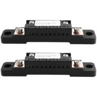 OTOTEC 2 Stück Shunt 75 MV FL-2C 50 A Strommessung Messwiderstand Panel Meter für Digitales Amperemeter