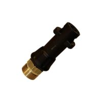 PremiumPlus!+ Adapter M22 auf Bajonett für Kärcher Hochdruckreiniger K2-K7, hochwertiger Zubehörartikel von ONE! mit M22-Außengewinde auf Kärcher Bajonett, perfekt für Heimwerken