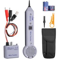 Professioneller Wire Tracker, Hochpräziser Kabeltester und Leitungssucher mit induktiver Verstärker und Tastkopfsatz für Netzwerkkabel