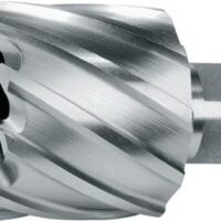 Hochwertiger Kernbohrer HSS mit Weldonschaft für schnelle und präzise Bohrarbeiten in Holz, Metall oder Kunststoff