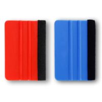 2 Stück Rakel Set Karte Filzrakel Auto Folienrakel Set mit Filzkante Folierungs Werkzeug für Fliesenaufkleber, Autofolien, Schutzfolien, Möbelfolien, Wandtattoos