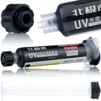 Soldermaske Schwarz 10ml - UV-härtend, schnelltrocknend und nicht-leitend für PCB Reparaturen