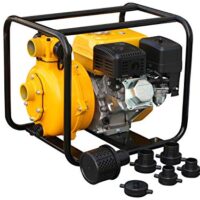 Rotek Hochdruck Motorpumpe mit 4-Takt Benzinmotor WPG4-HP-0300-80-5H, bis zu 75m Förderhöhe, Stage-V - Hochdruck-Pumpen für Heimwerker und DIY-Projekte