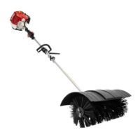 Effektive Kehrmöglichkeiten mit der SICHENSH 52CC Kehrmaschine, Benzin, Handheld Schneeschieber für Draußen, 2-Takt-Motor, 56cm Bürstenbreite, 1.7kW Schneeräume
