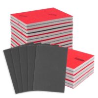 Schleifschwamm für Holz, 24 Stück Schleifschwämme Set mit verschiedenen Körnungen (180-4000) und weicher, flexibler Schwamm für Nass-Trocken-Schleifen, ideal für Trockenbau, Holz, Möbel, Metall und Polieren