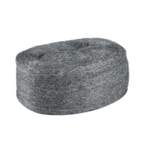 Hochwertige Stahlwolle 0000 für Polieren von Metall, Glas und harten Oberflächen. Feine Struktur, flexibel und gute Verschleißfestigkeit.