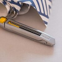 Heimwerker-Messer mit Metall-Korpus und InterLock-Verbindung, einfacher Klingenwechsel