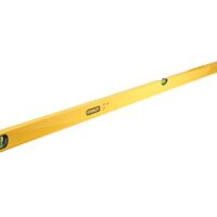 Stanley Wasserwaage Klassik 180 cm, Messwerkzeug für Heimwerker und Handwerker mit hoher Genauigkeit und robustem Design.