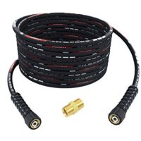 Hochdruckreiniger Schlauchverlängerung, 250bar kompatibel mit Kärcher, M22x1,5 Gewinde, Schlauchverbinder & Nippel inklusive