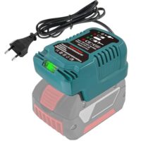 TPDL-Ladegerät für Bosch Professional 18V System Akku GBA mit LED-Anzeige - Schnellladegerät für Bosch 18 Volt BAT607, BAT614, BAT614G, BAT622, BAT609, BAT618