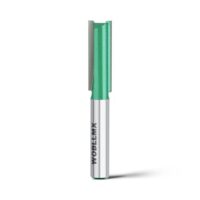 Hochwertiger Fräser mit Hartmetall-Klinge für CNC-Anwendungen, geeignet für Massivholz und andere Materialien.