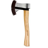 Robuste und hochwertige Axt mit Klinge aus Kohlenstoffstahl, ideal für Gartenarbeit und Outdoor-Aktivitäten. Zertifiziert nach DIN Norm 5131 & TÜV/GS.