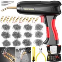 Professionelles Kunststoff Schweißen Set, 200W Leistung, schnellere Betriebstemperaturstandards, zuverlässige Leistung, ausreichende Aushärtung und humanisiertes LED-Lichtdesign für problemloses Arbeiten in dunklen Umgebungen