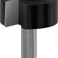 Bosch Accessories Professional 1x Falzfräser Standard für Holz, Breite 9.6 mm, Arbeitslänge 12.5 mm, Ø Schaft 8 mm, Zubehör Fräsen