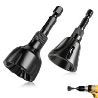 Entgrater-Bit Anfaswerkzeug für Metall und Kunststoff, hochwertiges Werkzeug zum schnellen Entfernen von Kanten und Graten an Rohrschneidschrauben, aus langlebigem Wolframstahl gefertigt.