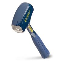 Estwing-Hammer mit Vinylgriff, 1,3 kg, Blau - Hochwertiger Hammer für Heimwerken und Beruf