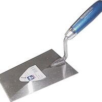 Haromac Maurerkelle 180 mm mit S-Hals, Stahl gehärtet - Made in Deutschland. Hochwertiges Werkzeug für Heimwerker und Profis.