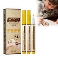 Holzbrennstifte für DIY-Holzmalerei, 3 Teile, präzise und einfach zu bedienen
