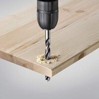 kwb Holzspiralbohrer Ø 14 mm für saubere Bohrungen und einen stabilen Geradeauslauf in Industriequalität