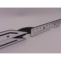 Professioneller Metabo CPL-Anschlag mit verstellbarer Schiene und festem Greifkörper. Ideal für heimische oder professionelle Anwender.