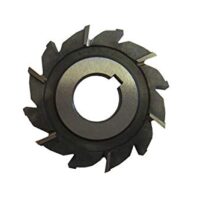 Hochwertiges Scheibenfräser kreuz-verzahnt aus HSS-Stahl für Heimwerker und Profis, Durchmesser 50 mm, Breite 5 mm, Bohrung 16 mm