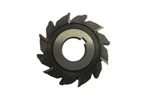 Hochwertiges Scheibenfräser kreuz-verzahnt aus HSS-Stahl für Heimwerker und Profis, Durchmesser 50 mm, Breite 5 mm, Bohrung 16 mm