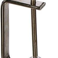 Pebaro Laubsägezwinge vernickelt, Spannweite 100 mm für Heimwerkerbedarf