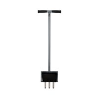 Rasenspecht Handaerifizierer mit Hohlspoons für einfache und effektive Bodenbearbeitung, Made in Germany, Körpergröße ab 1,80m, Anthrazit RAL7016