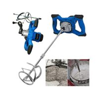 Rührwerk mit starken 2600 Watt - Farb-Mörtelrührer Betonrührer - robustes 6-Gang-Metallgetriebe - Mit großem Rührquirl Ø 120mm und ergonomischem Griff
