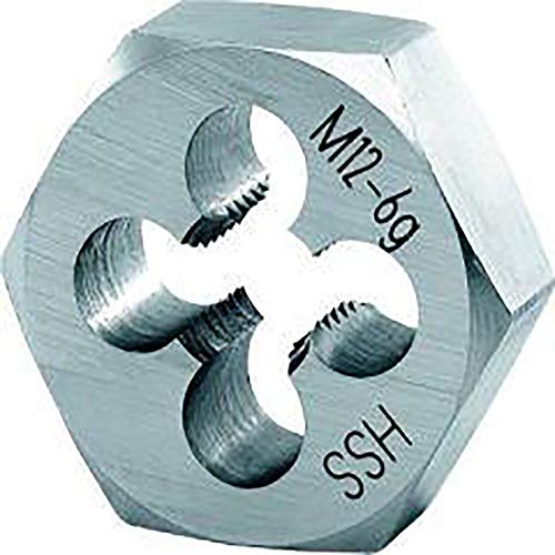 Schneideisen mit DIN 382 HSS-Material, M24-Konfiguration und sechskantiger Schnittkante für präzises Nachschneiden und Gewindeschneiden