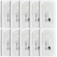 Selbstreinigender Filtersack für Festool CT MINI/MIDI/15 Staubsauger, 10er Pack mit großem Filtervolumen und einfachem Austausch