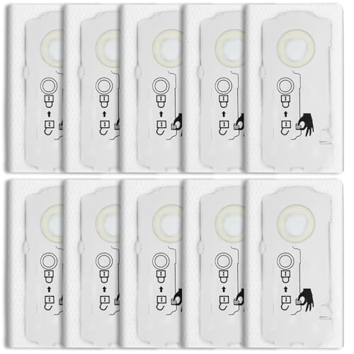 Selbstreinigender Filtersack für Festool CT MINI/MIDI/15 Staubsauger, 10er Pack mit großem Filtervolumen und einfachem Austausch