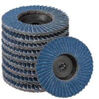 SIFANG Fächerscheibe 76 Metall Korn 60 Flex Schleifscheiben, 10 Stück mini flexscheiben 76mm Winkelschleifer Zubehör für Metall Holz Stahl Schnelles und Präzises Schneiden